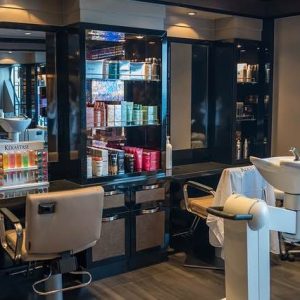mobilier salon de coiffure