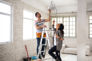 couple rénove leur maison