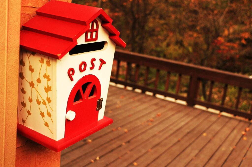 boîte aux lettres originale
