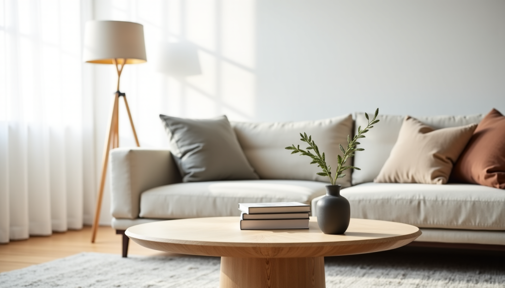 Créez un salon design à moindre coût avec cette table basse ovale